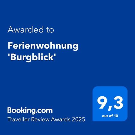 ורטהיים Ferienwohnung 'Burgblick' מראה חיצוני תמונה