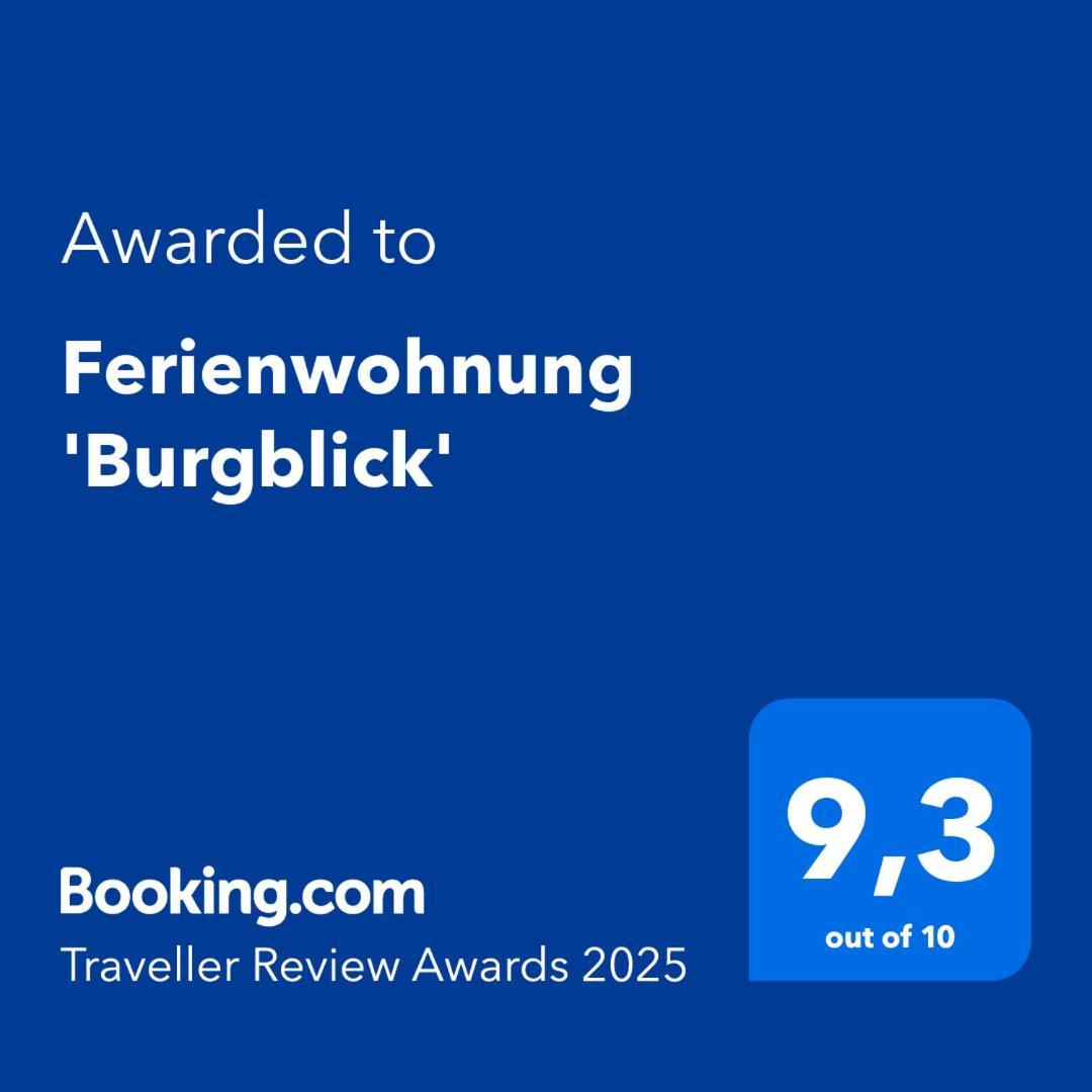 ורטהיים Ferienwohnung 'Burgblick' מראה חיצוני תמונה